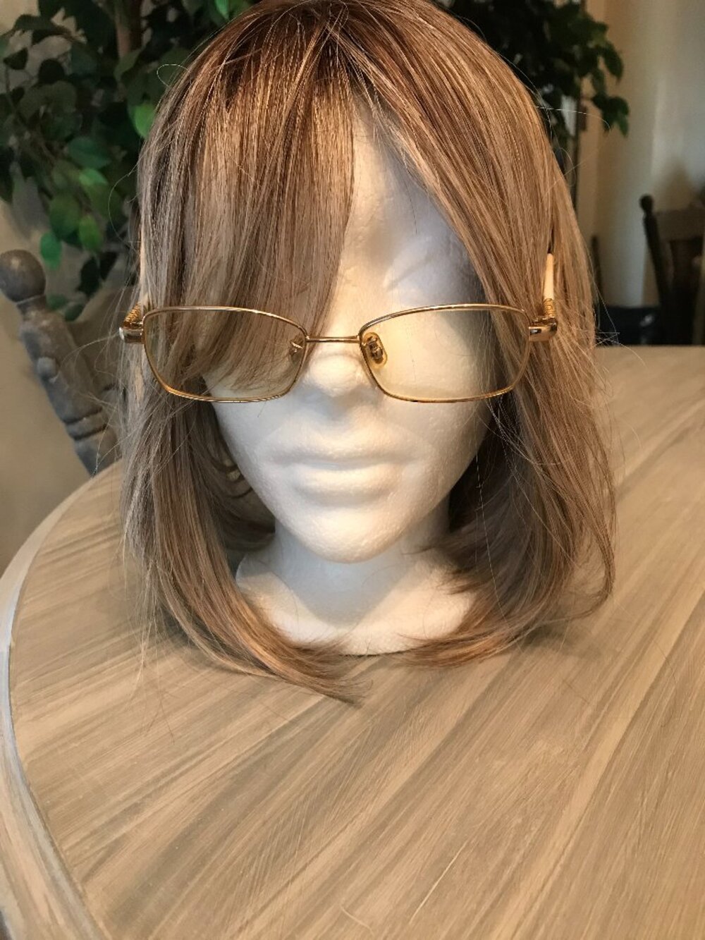 Coach Ladies White Eyeglasses Gertie (242) Golden Color